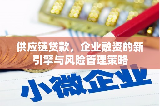 大兴供应链贷款，企业融资的新引擎与风险管理策略