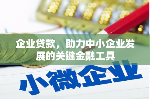 大兴企业贷款，助力中小企业发展的关键金融工具