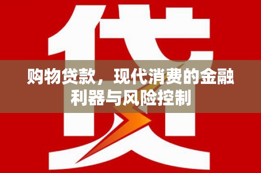 大兴购物贷款，现代消费的金融利器与风险控制