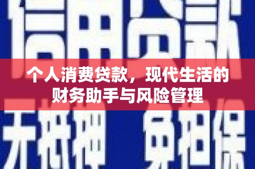 大兴个人消费贷款，现代生活的财务助手与风险管理